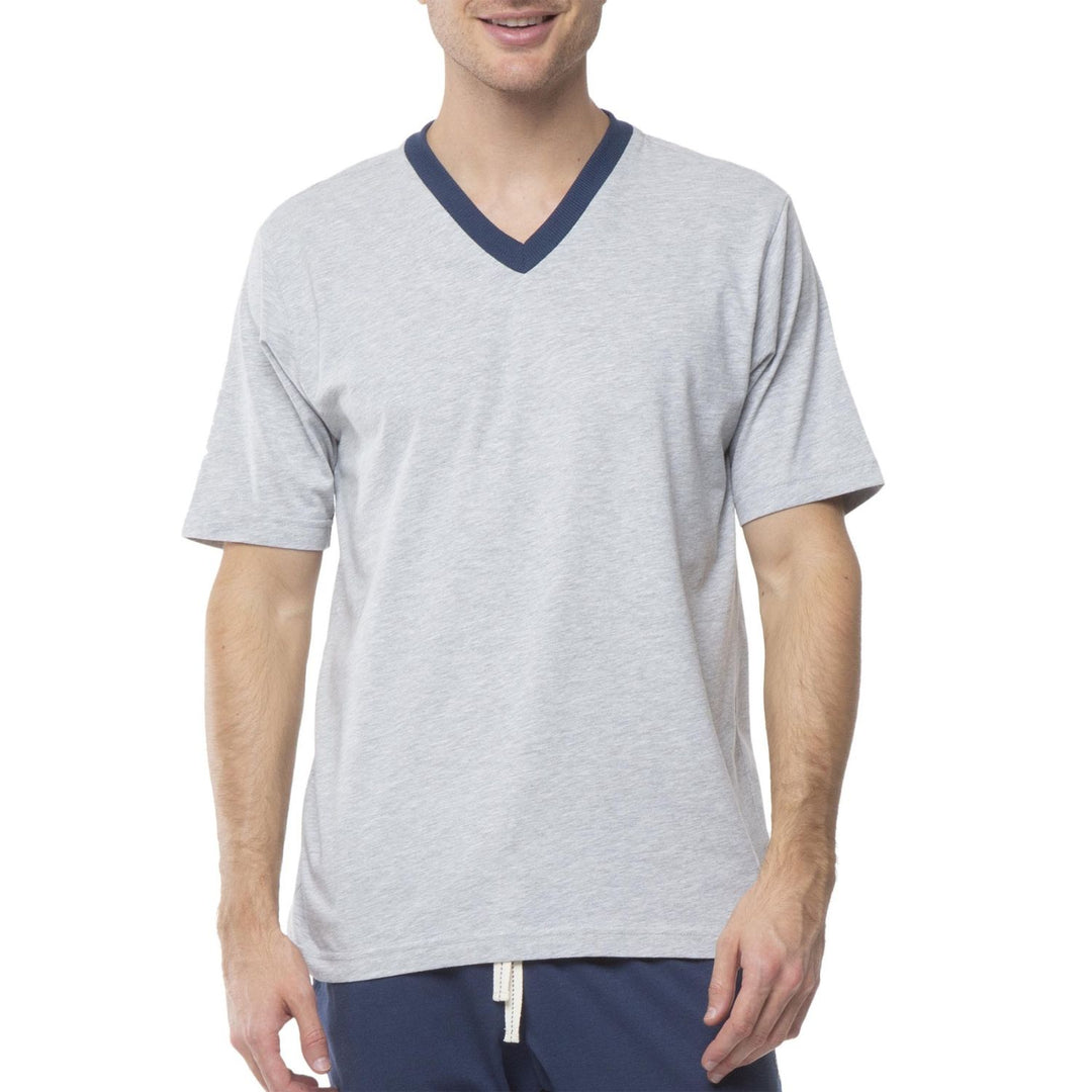 Playera De Pijama Cuello V Gris - Original Penguin México