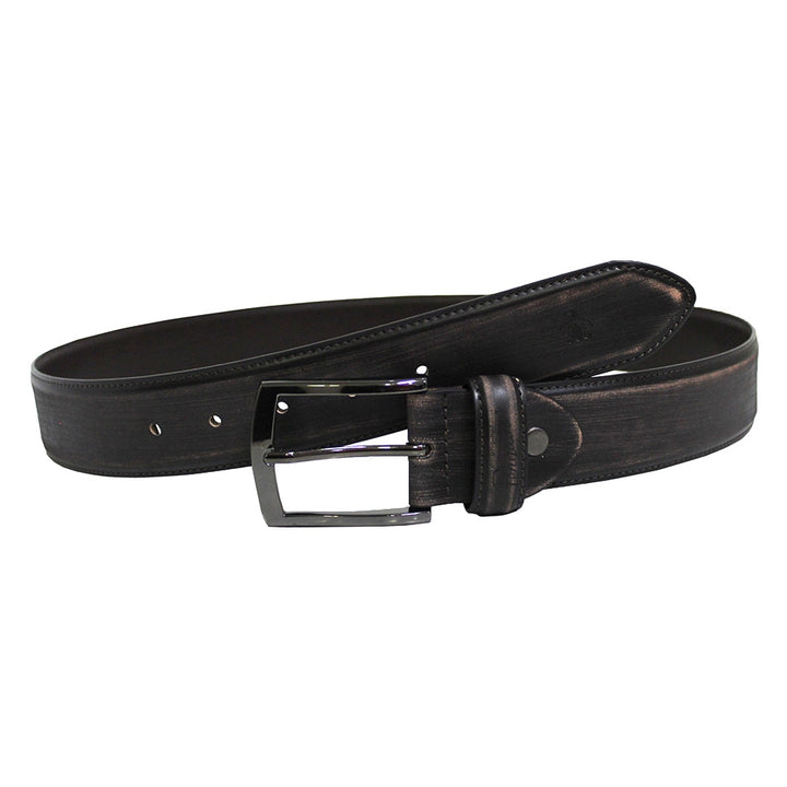 Cinturon Penguin Piel Café Liso - Original Penguin México