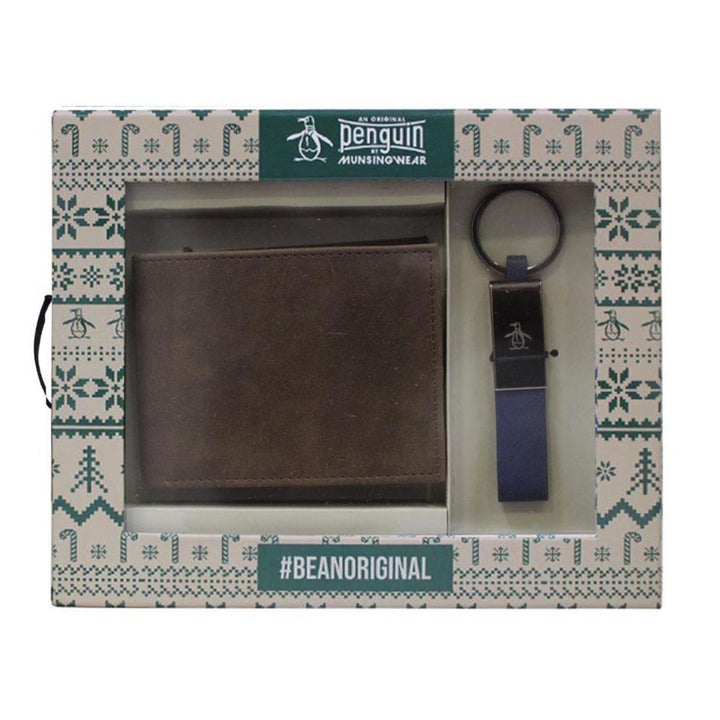 Estuche De Cartera Con Llavero En Piel - Original Penguin México