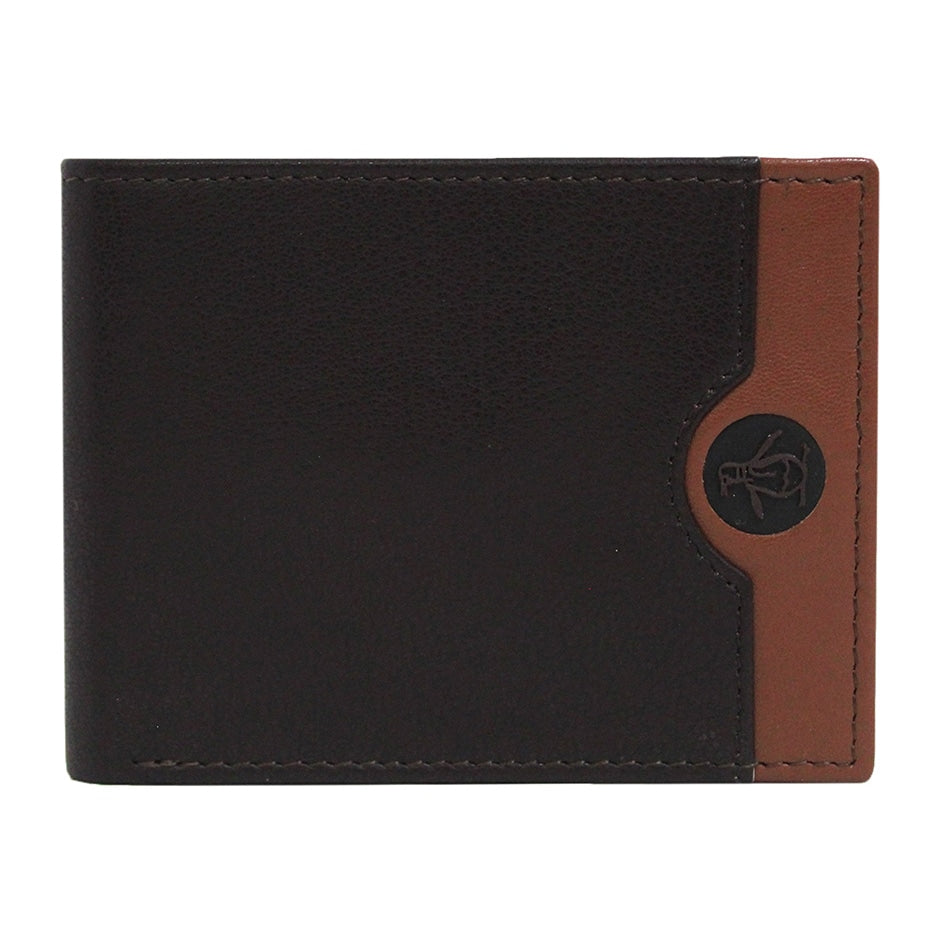 Cartera En Piel Con Detalle Frontal - Original Penguin México