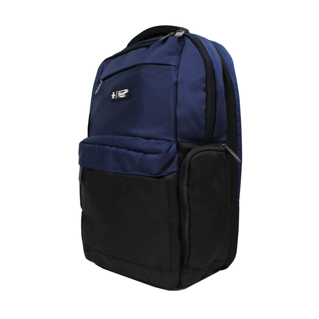 Mochila Color-Block Negra / Azul - Original Penguin México