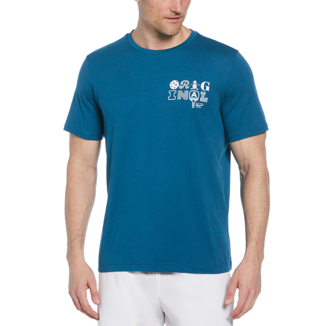 Playera De Manga Corta Con Estampado De Pickleball - Original Penguin México