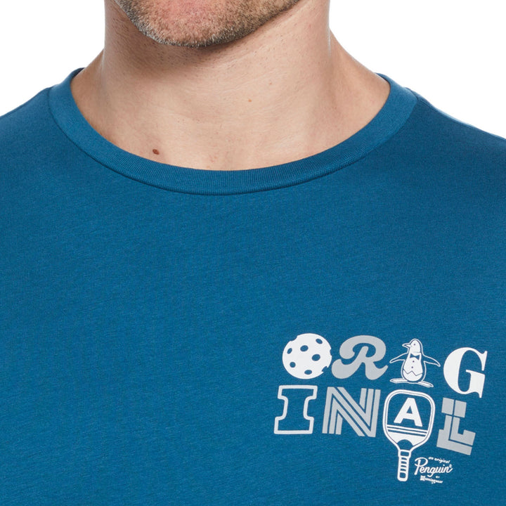 Playera De Manga Corta Con Estampado De Pickleball - Original Penguin México