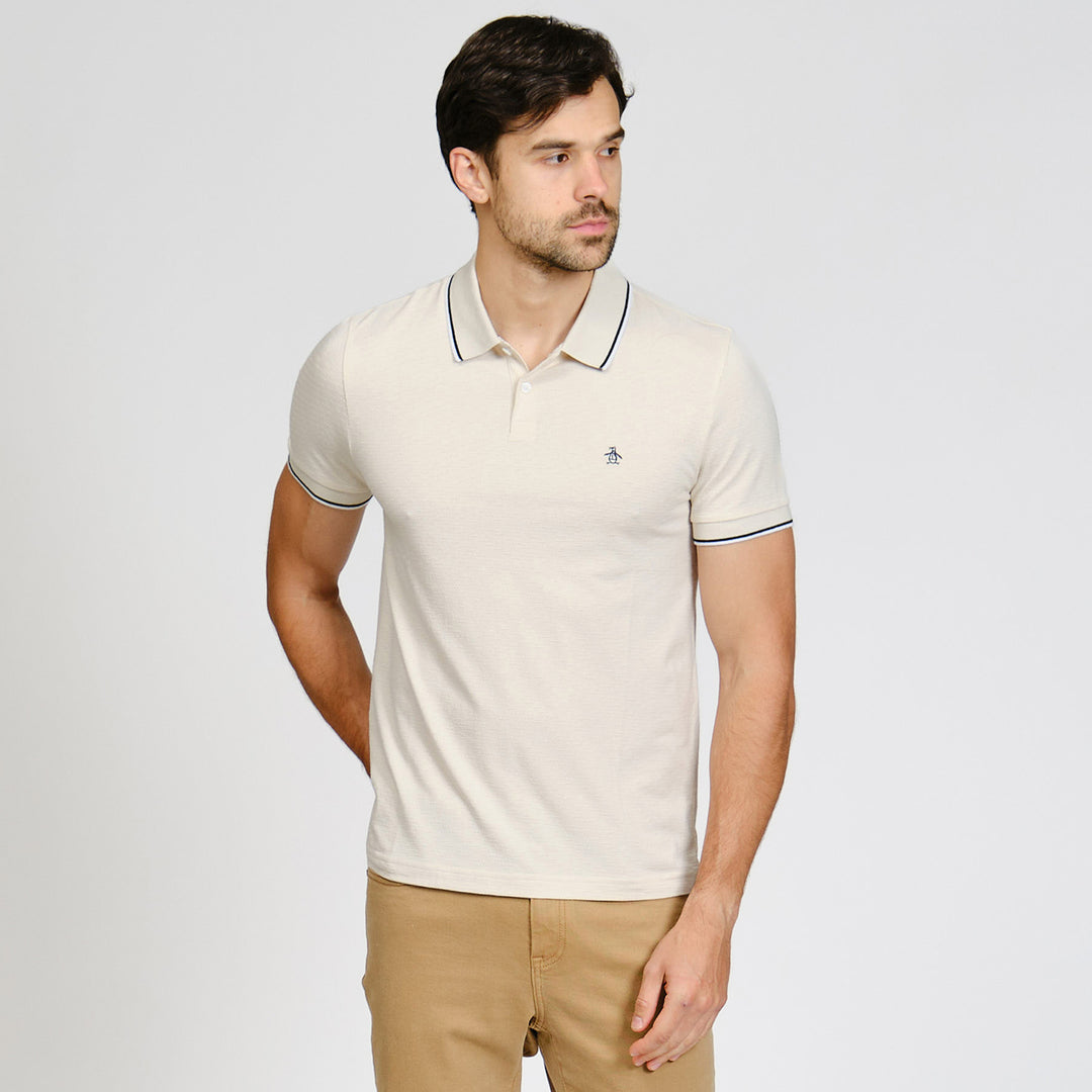 Polo De Algodón Con Detalles En Contraste