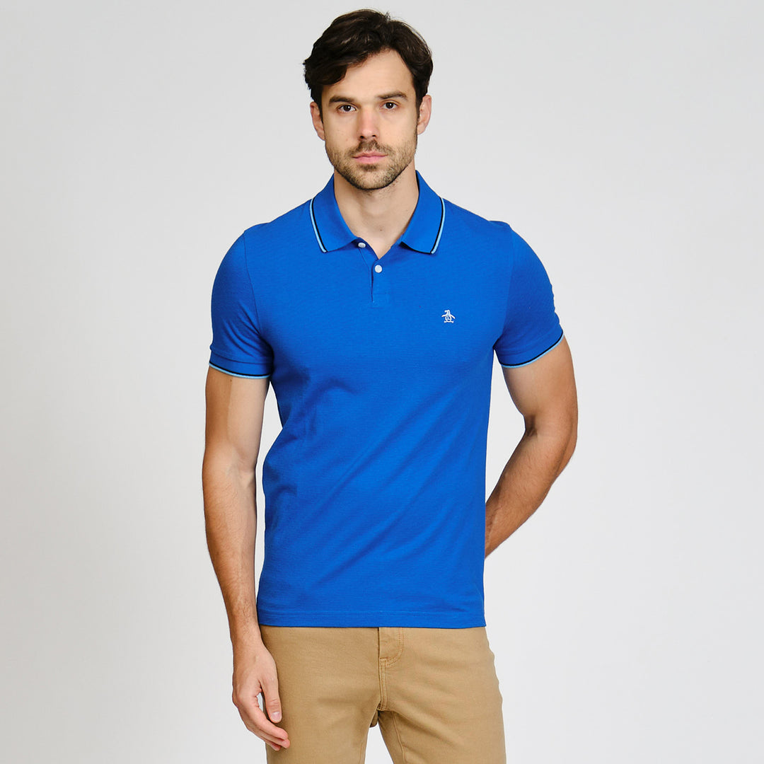 Polo De Algodón Con Detalles En Contraste