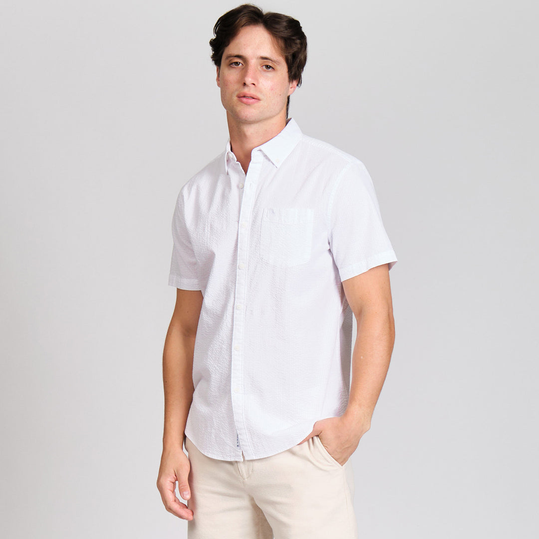 Camisa Manga Corta Stretch Solido