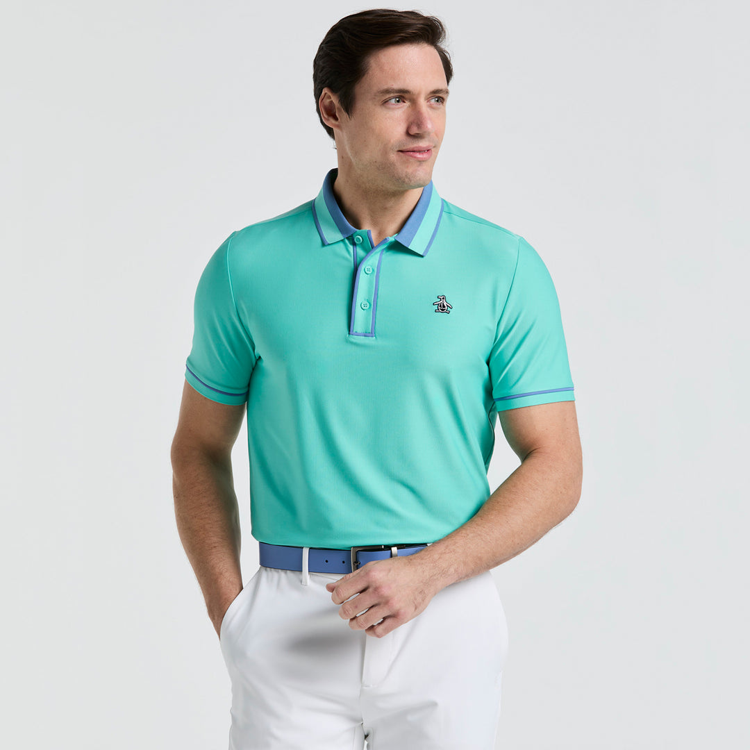Polo de Golf Ribbed Earl