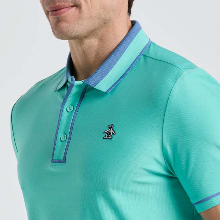 Polo de Golf Ribbed Earl