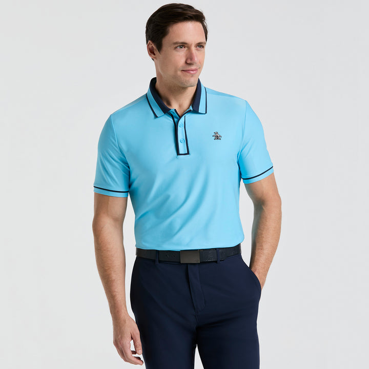 Polo de Golf Ribbed Earl