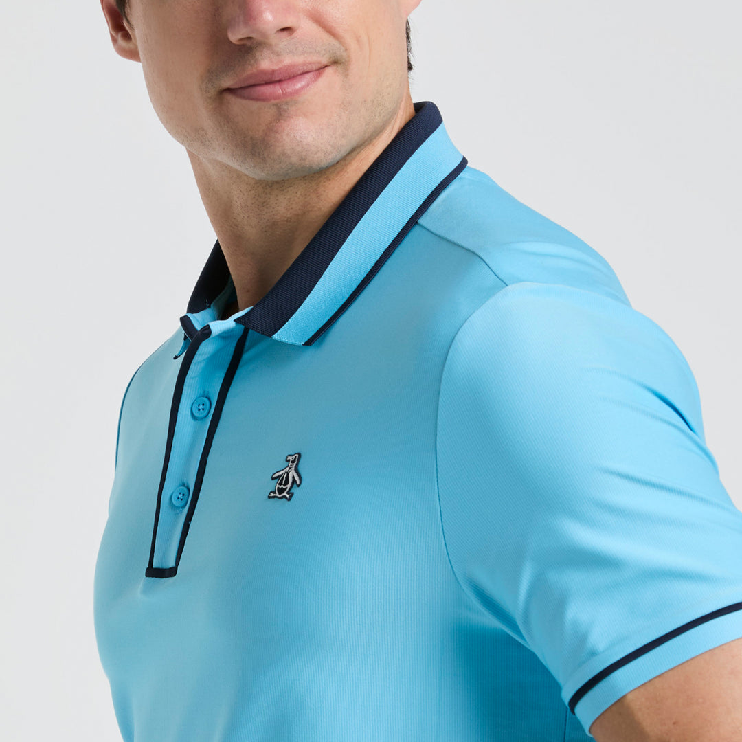 Polo de Golf Ribbed Earl