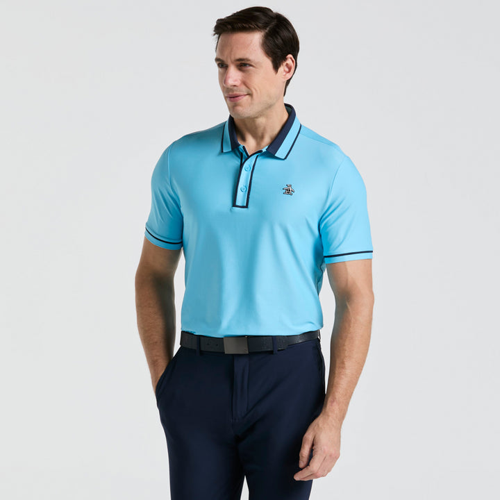 Polo de Golf Ribbed Earl