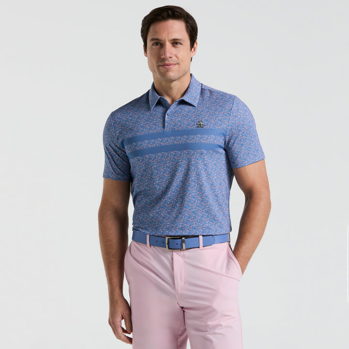 Polo Golf Franja En Pecho