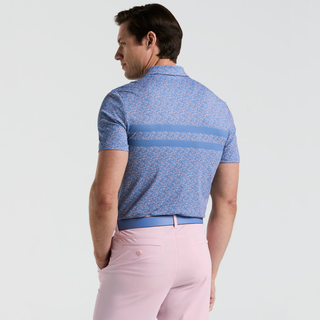 Polo Golf Franja En Pecho