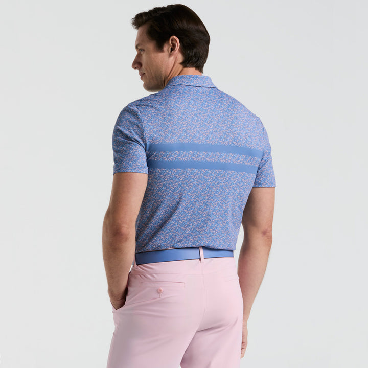 Polo Golf Franja En Pecho
