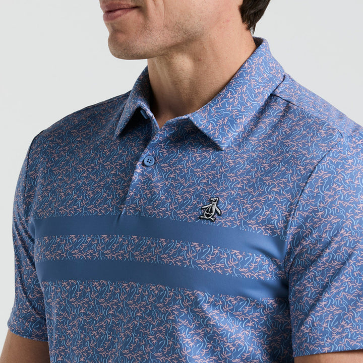 Polo Golf Franja En Pecho