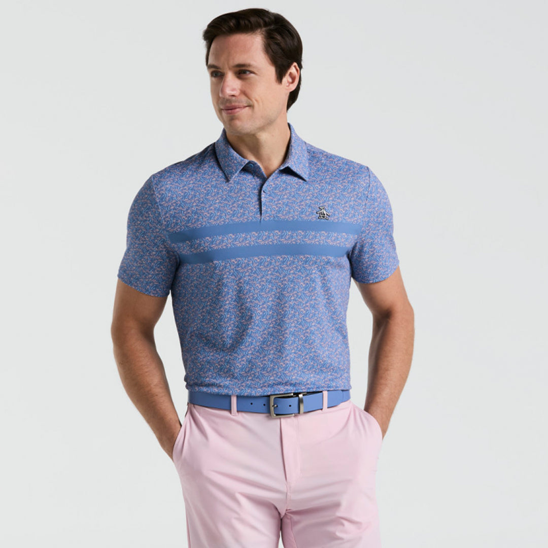 Polo Golf Franja En Pecho