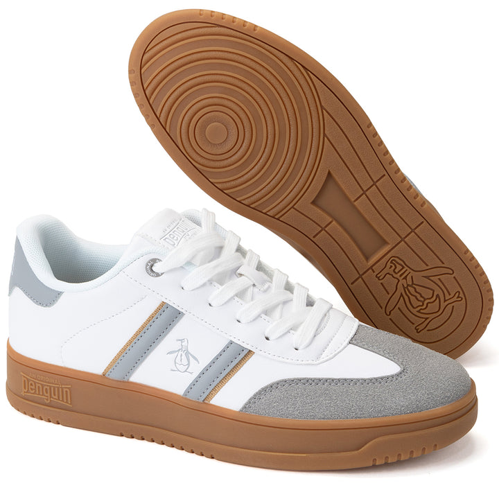 Tenis Josuad Blanco Con Gris