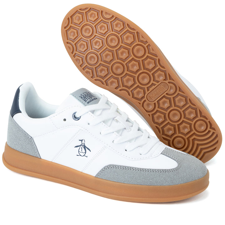 Tenis Morty Blanco Con Gris