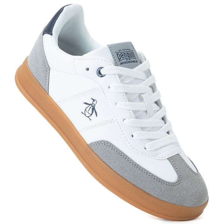 Tenis Morty Blanco Con Gris
