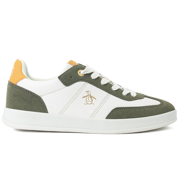 Tenis Morty Beige Con Verde