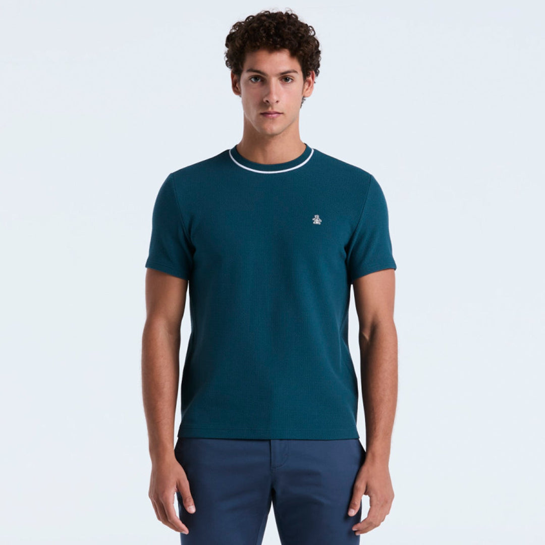 Playera Tipo Sueter Con Detalle En Cuello