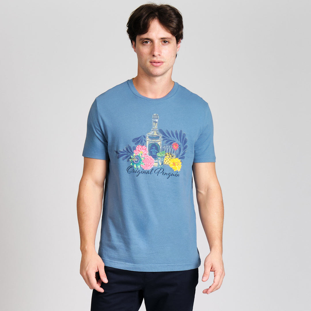 Playera Con Estampado Tequila