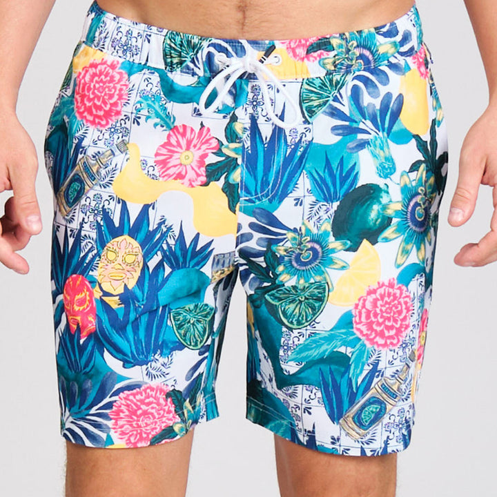 Traje De Baño 7¨ Floral