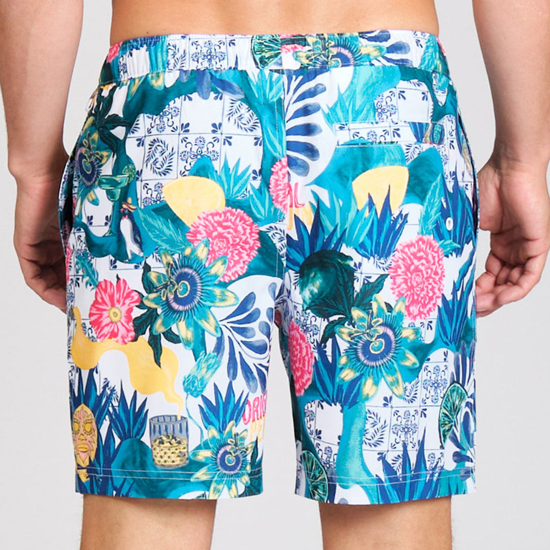 Traje De Baño 7¨ Floral