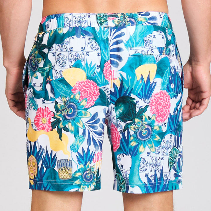 Traje De Baño 7¨ Floral