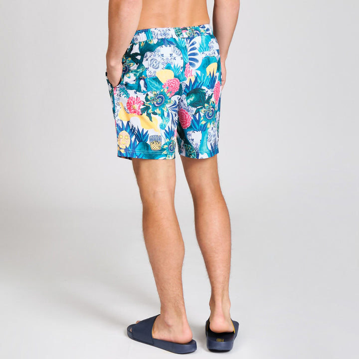 Traje De Baño 7¨ Floral