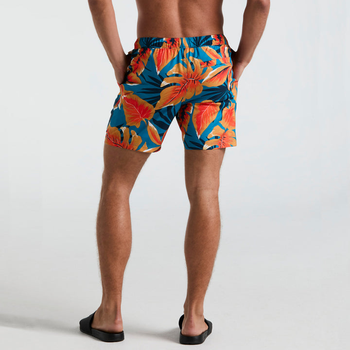 Traje De Baño Full Print Hojas Tropicales - Original Penguin México