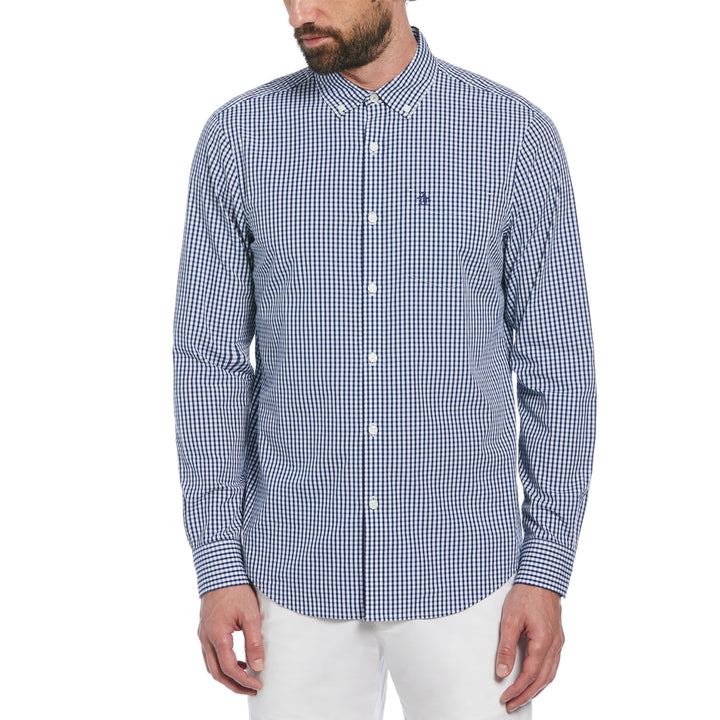Camisa Manga Larga Gingham - Original Penguin México