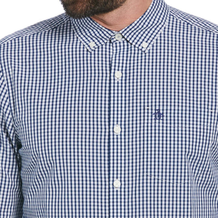 Camisa Manga Larga Gingham - Original Penguin México
