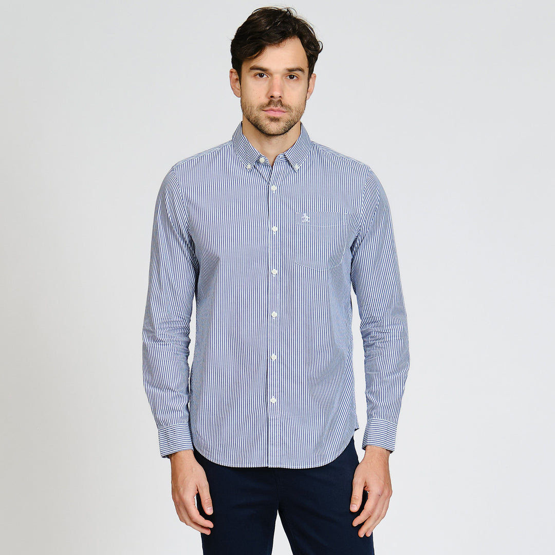 Camisa Manga Larga A Rayas