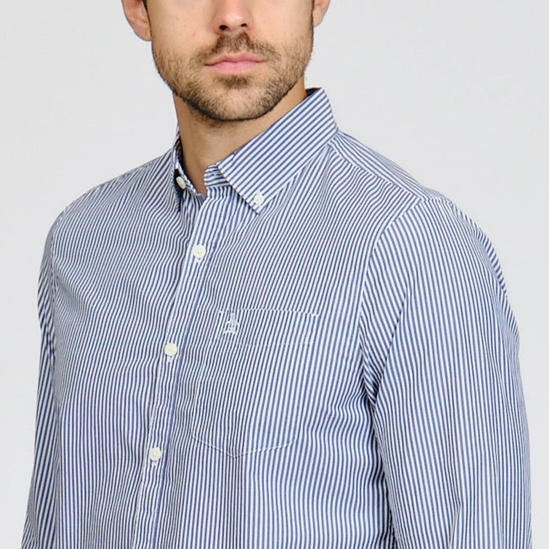 Camisa Manga Larga A Rayas