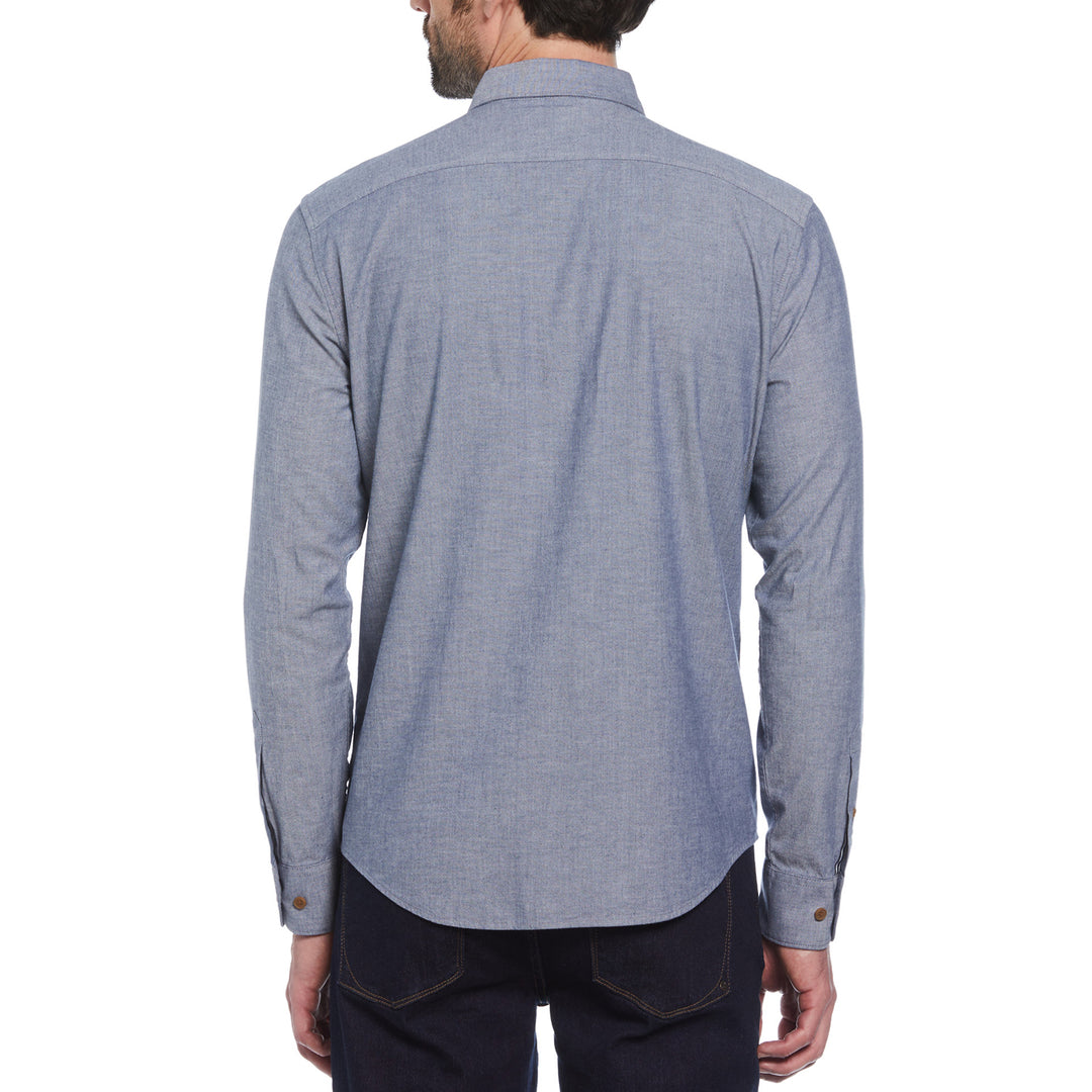 Camisa Manga Larga Stretch Cambray