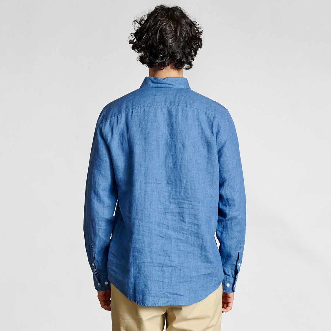 Camisa Manga Larga Con Bolsillo - Original Penguin México