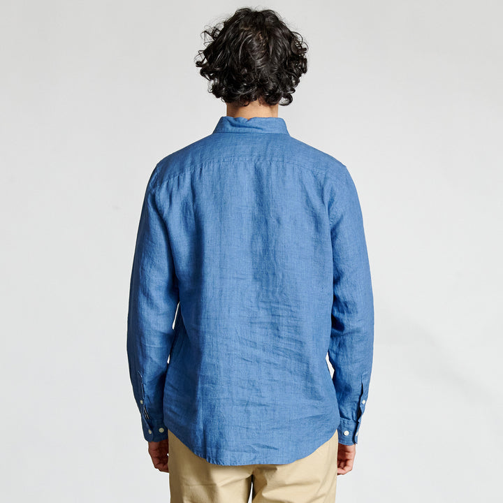 Camisa Manga Larga Con Bolsillo - Original Penguin México