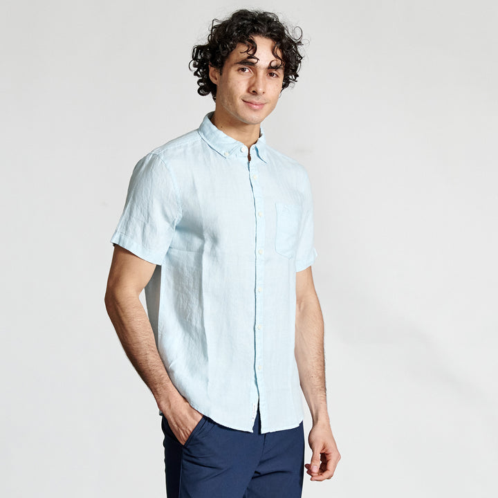 Camisa Manga Corta Con Bolsillo - Original Penguin México