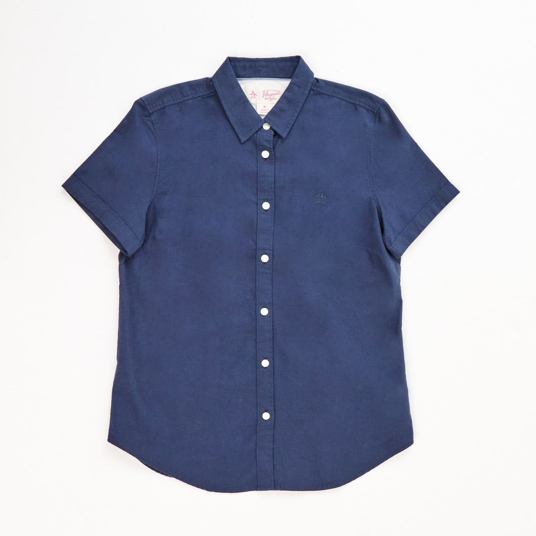 Camisa De Manga Corta Oxford - Original Penguin México