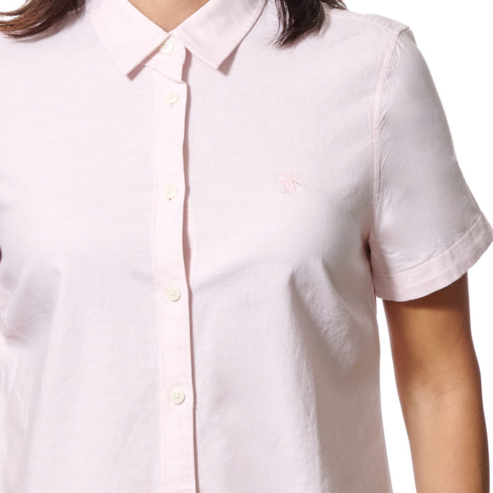 Camisa De Manga Corta Oxford - Original Penguin México