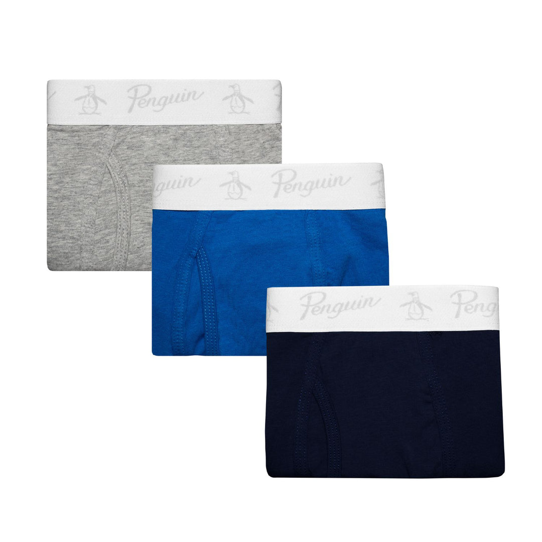 3 Pack De Boxer Brief Algodón Spandex