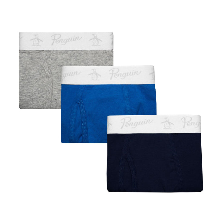 3 Pack De Boxer Brief Algodón Spandex