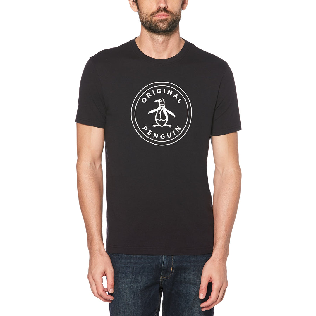Playera Clasica Pete Negra - Original Penguin México