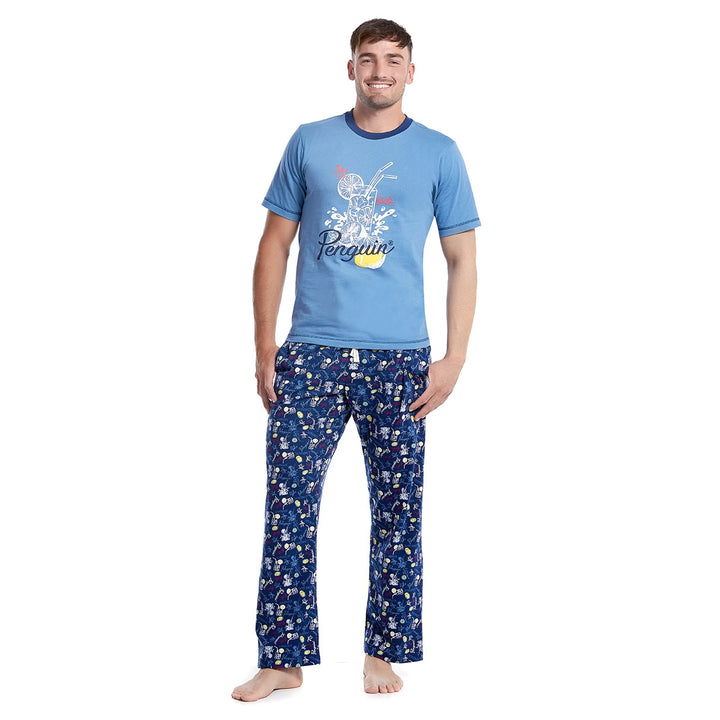 Set de Pijama con Pantalon y Playera Manga Corta
