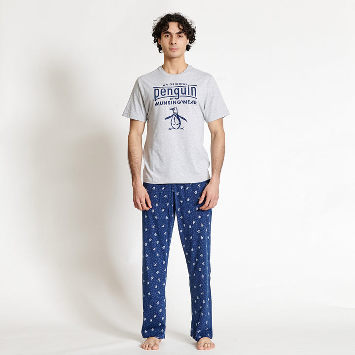Pijama Set Pantalon Y Playera Manga Corta - Original Penguin México