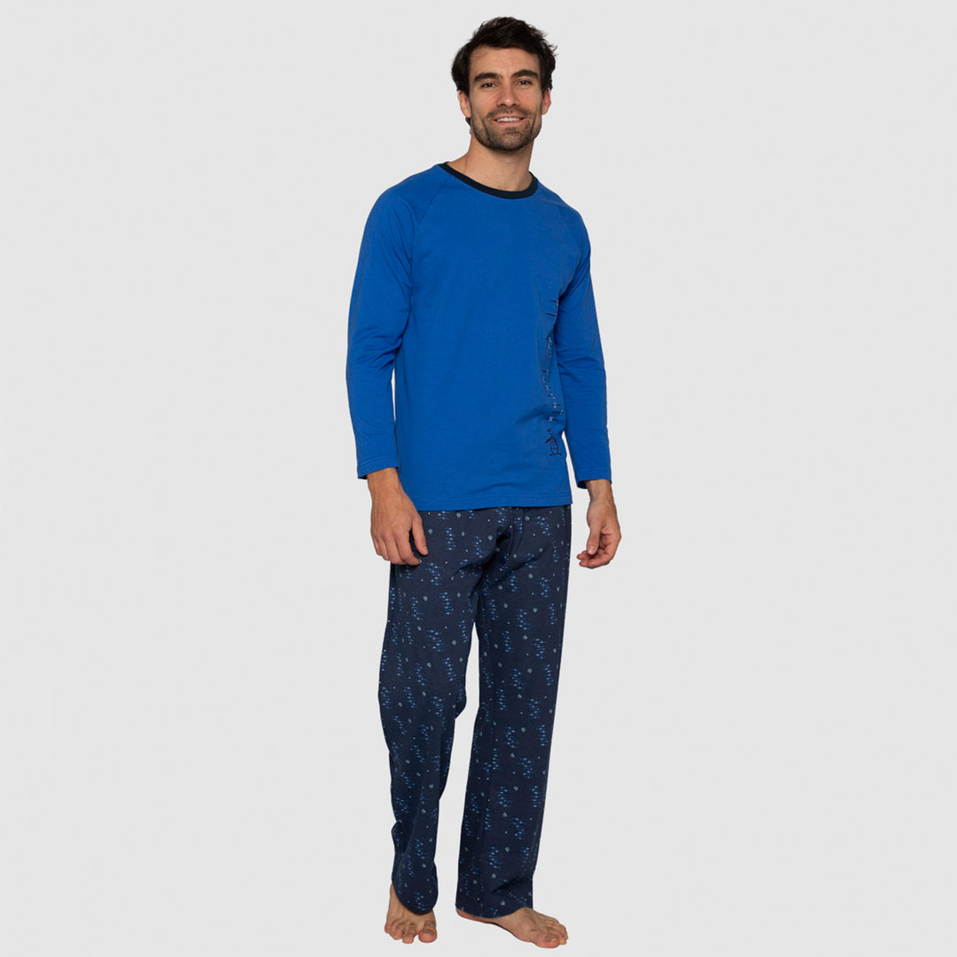 Conjunto de Pijama En Chifon Con Estampado