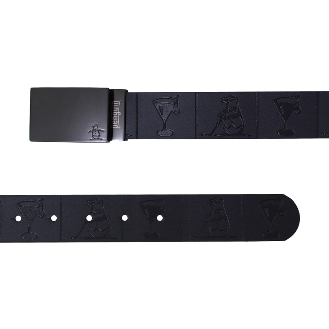 Cinturon Reversible Azul Marino / Gris