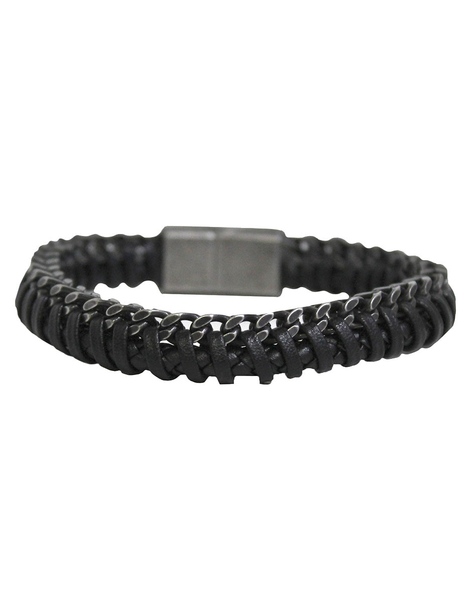 Pulsera Penguin Cadena Negra