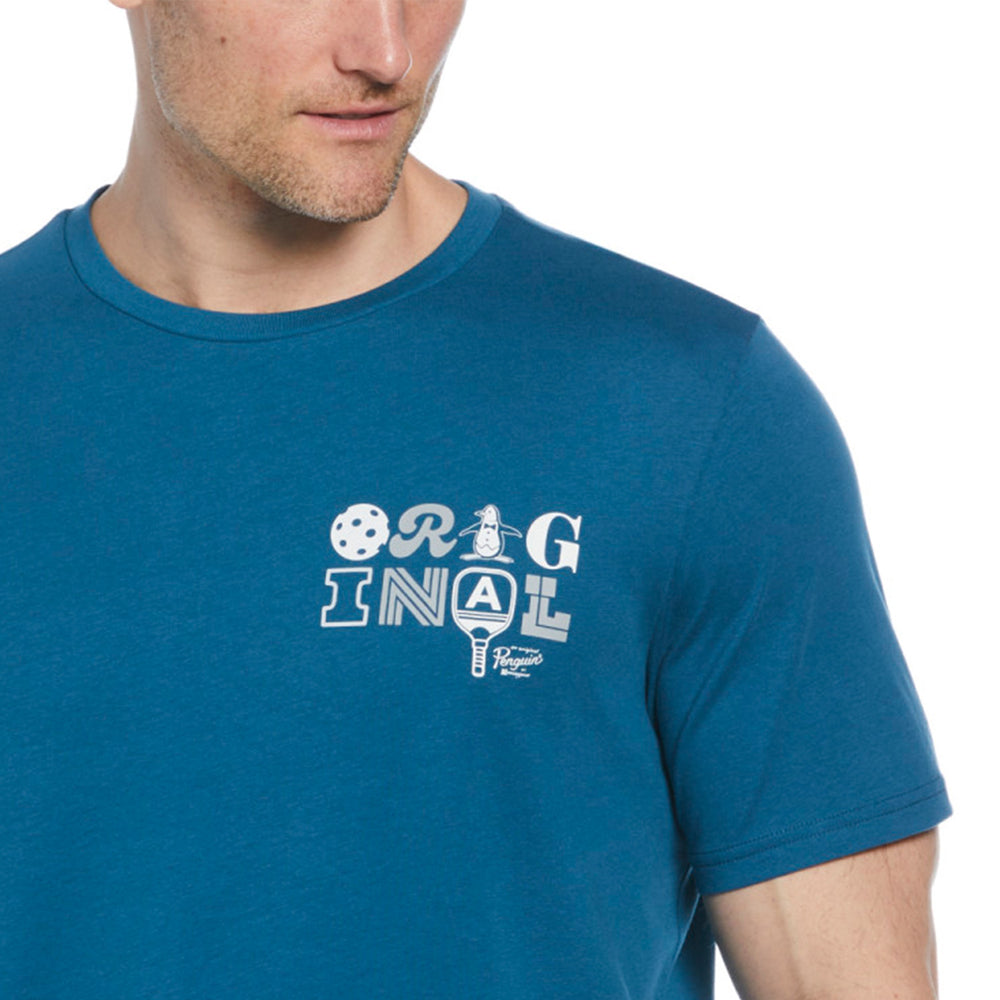 Playera De Manga Corta Con Estampado De Pickleball - Original Penguin México